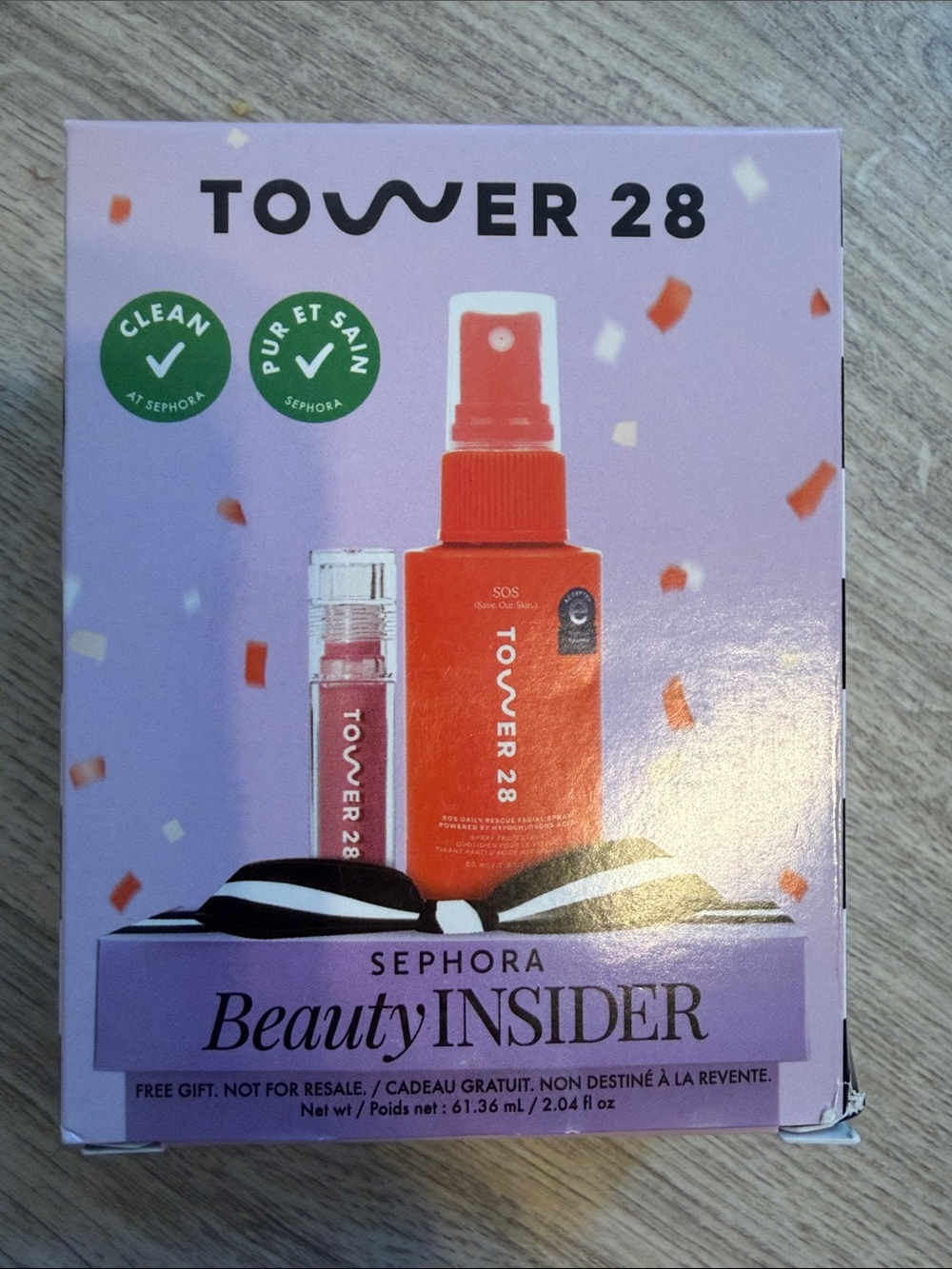 Tower 28 Glow Mist & Lip Serum Set - Red/Pink